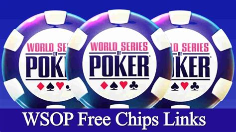 wsop free chip links.